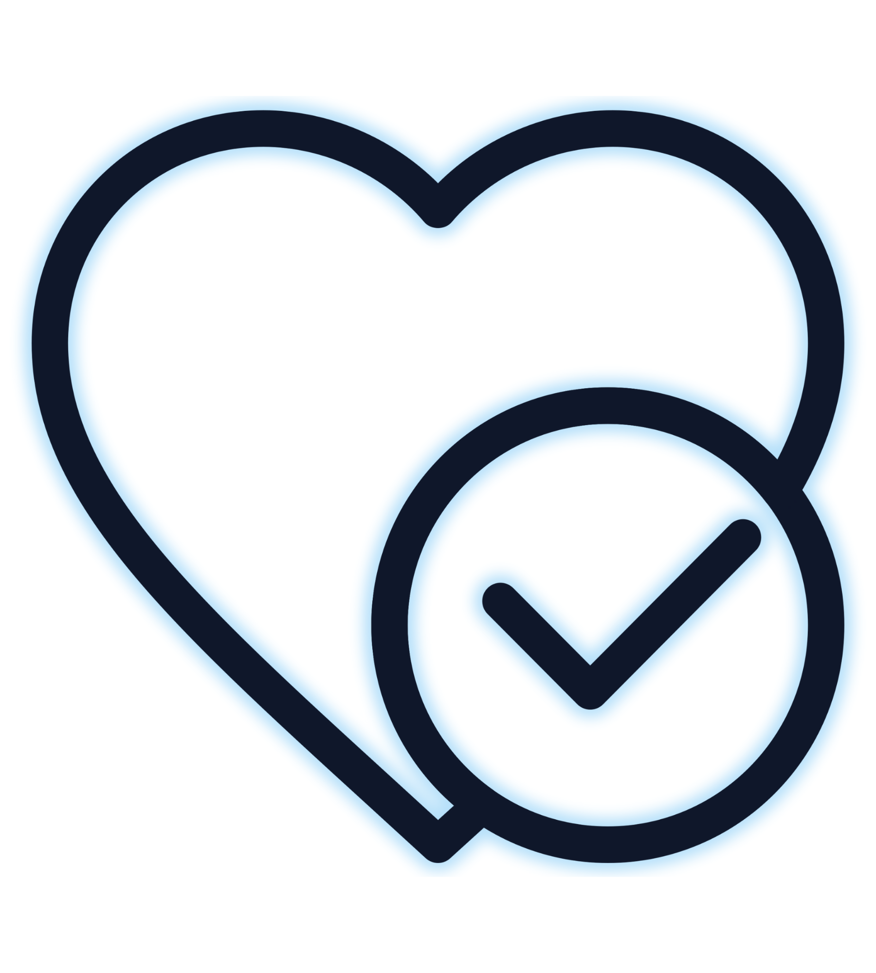 Heart with checkmark